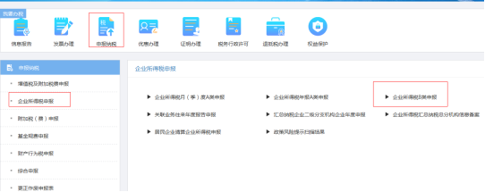 企業(yè)所得稅年度B類申報