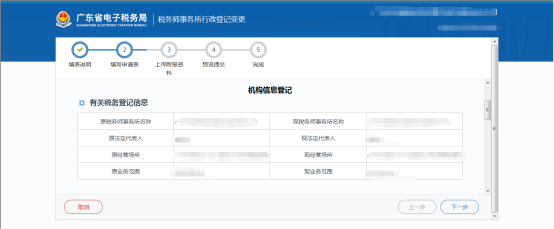 機構(gòu)登記信息變更