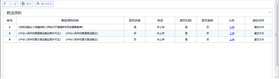 傳附送資料頁(yè)面