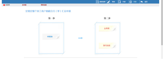 申報(bào)表提交成功