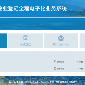 湖南省網(wǎng)上工商辦事大廳企業(yè)名稱開放查詢平臺(tái)名稱開放查詢說明