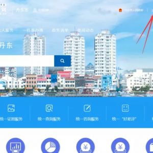 丹東市政務(wù)服務(wù)網(wǎng)入口及網(wǎng)上申報操作指南