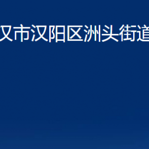 武漢市漢陽(yáng)區(qū)洲頭街道各事業(yè)單位聯(lián)系電話