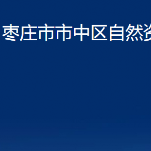 棗莊市市中區(qū)自然資源局各部門對外聯(lián)系電話