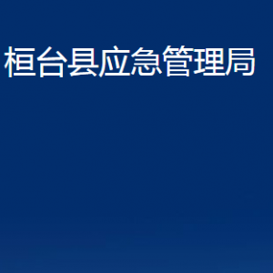 桓臺(tái)縣應(yīng)急管理局各部門對外聯(lián)系電話