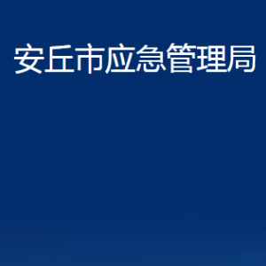 安丘市應(yīng)急管理局各部門對(duì)外聯(lián)系電話