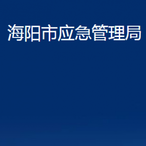 海陽市應(yīng)急管理局各部門對外聯(lián)系電話