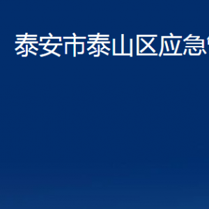 泰安市泰山區(qū)應(yīng)急管理局各部門職責(zé)及聯(lián)系電話