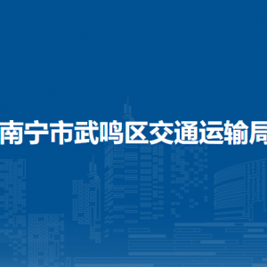 南寧市武鳴區(qū)交通運(yùn)輸局各部門對外聯(lián)系電話