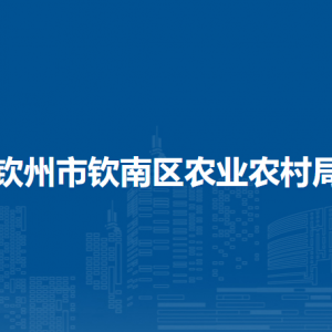 欽州市欽南區(qū)農(nóng)業(yè)農(nóng)村局各部門負責人和聯(lián)系電話