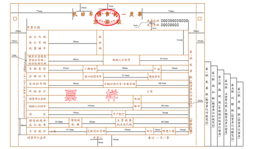  機(jī)動(dòng)車銷售統(tǒng)一發(fā)票