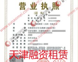 天津融資租賃公司執(zhí)照轉(zhuǎn)讓