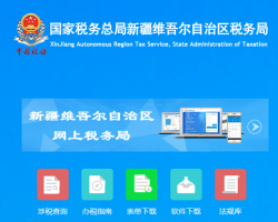 新疆電子稅務局辦稅登錄入口
