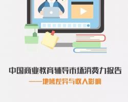 中國商業(yè)教育輔導(dǎo)市場消費(fèi)力報告