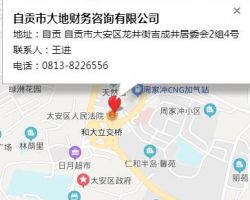 自貢市大地財務(wù)咨詢有限公司