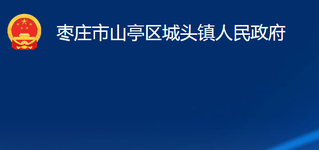 棗莊市山亭區(qū)城頭鎮(zhèn)人民政府