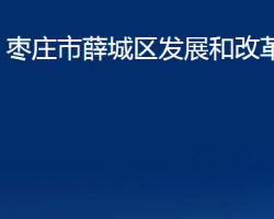 棗莊市薛城區(qū)發(fā)展和改革局