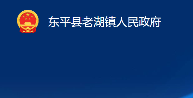 東平縣老湖鎮(zhèn)人民政府