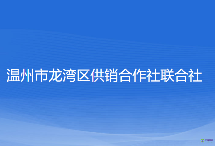 溫州市龍灣區(qū)供銷(xiāo)合作社聯(lián)合社