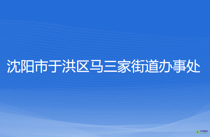 沈陽(yáng)市于洪區(qū)馬三家街道辦事處