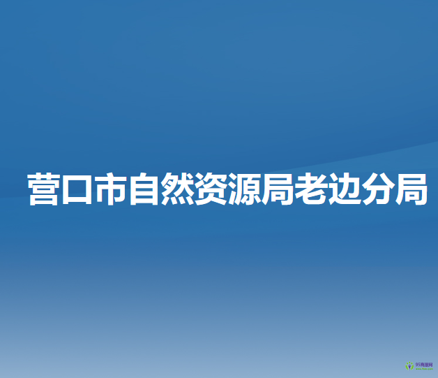 營口市自然資源局老邊分局