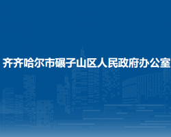 齊齊哈爾市碾子山區(qū)人民政府辦公室