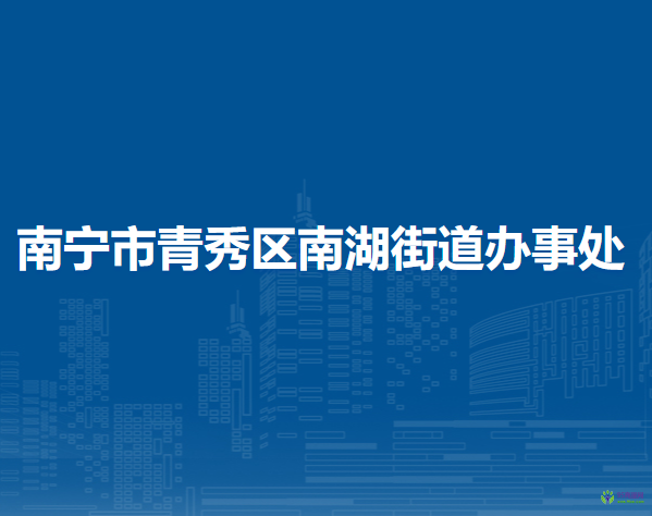 南寧市青秀區(qū)南湖街道辦事處