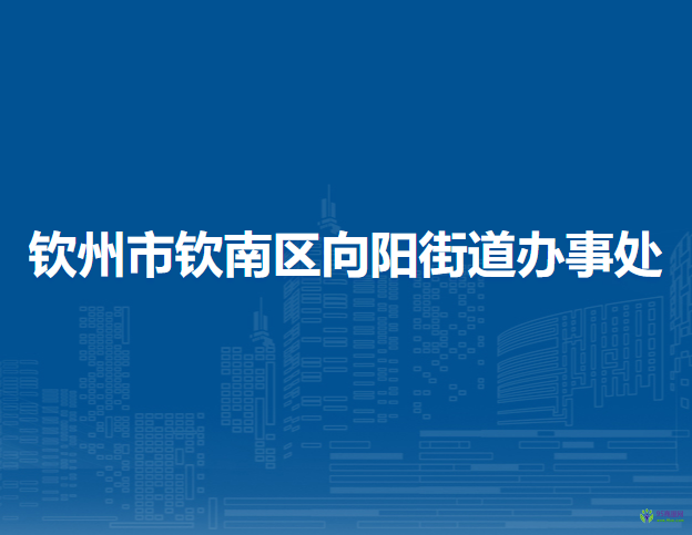 欽州市欽南區(qū)向陽街道辦事處